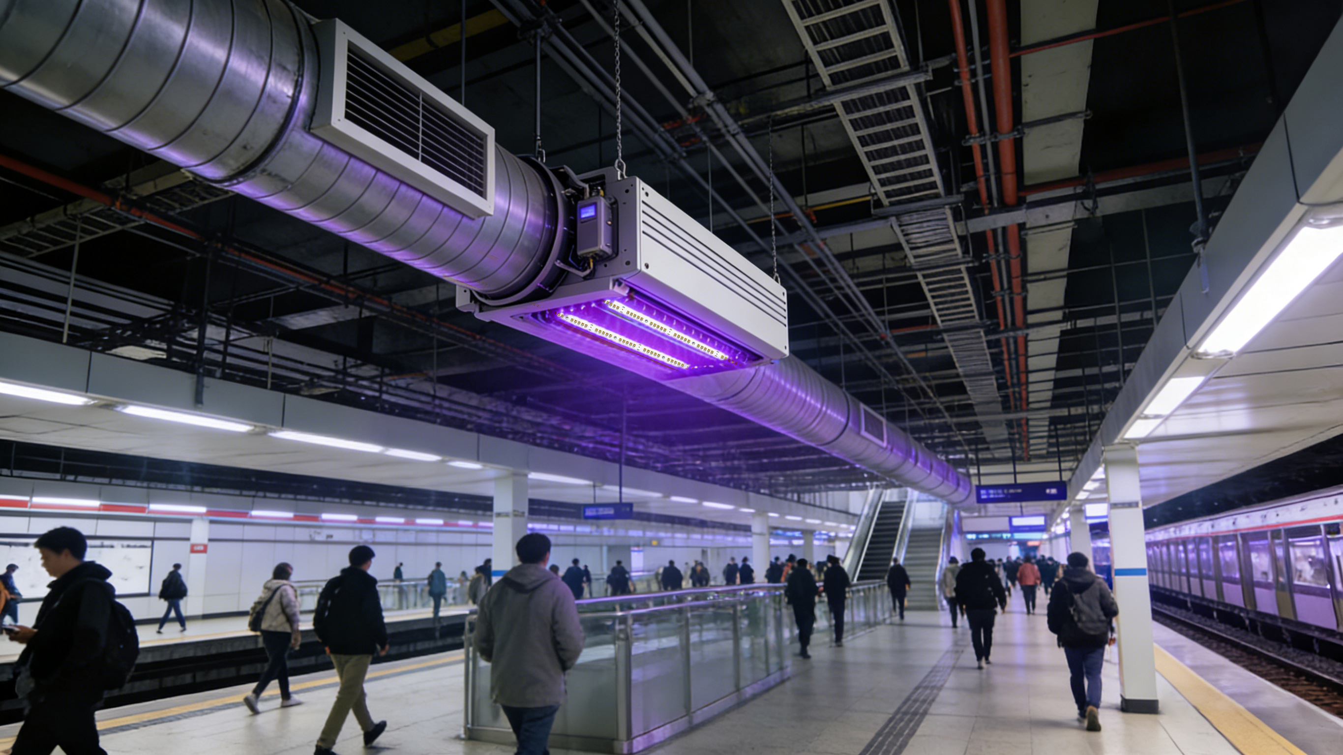 UVC-LED Air Disinfection Systems UVC-LED-Luftdesinfektionssysteme