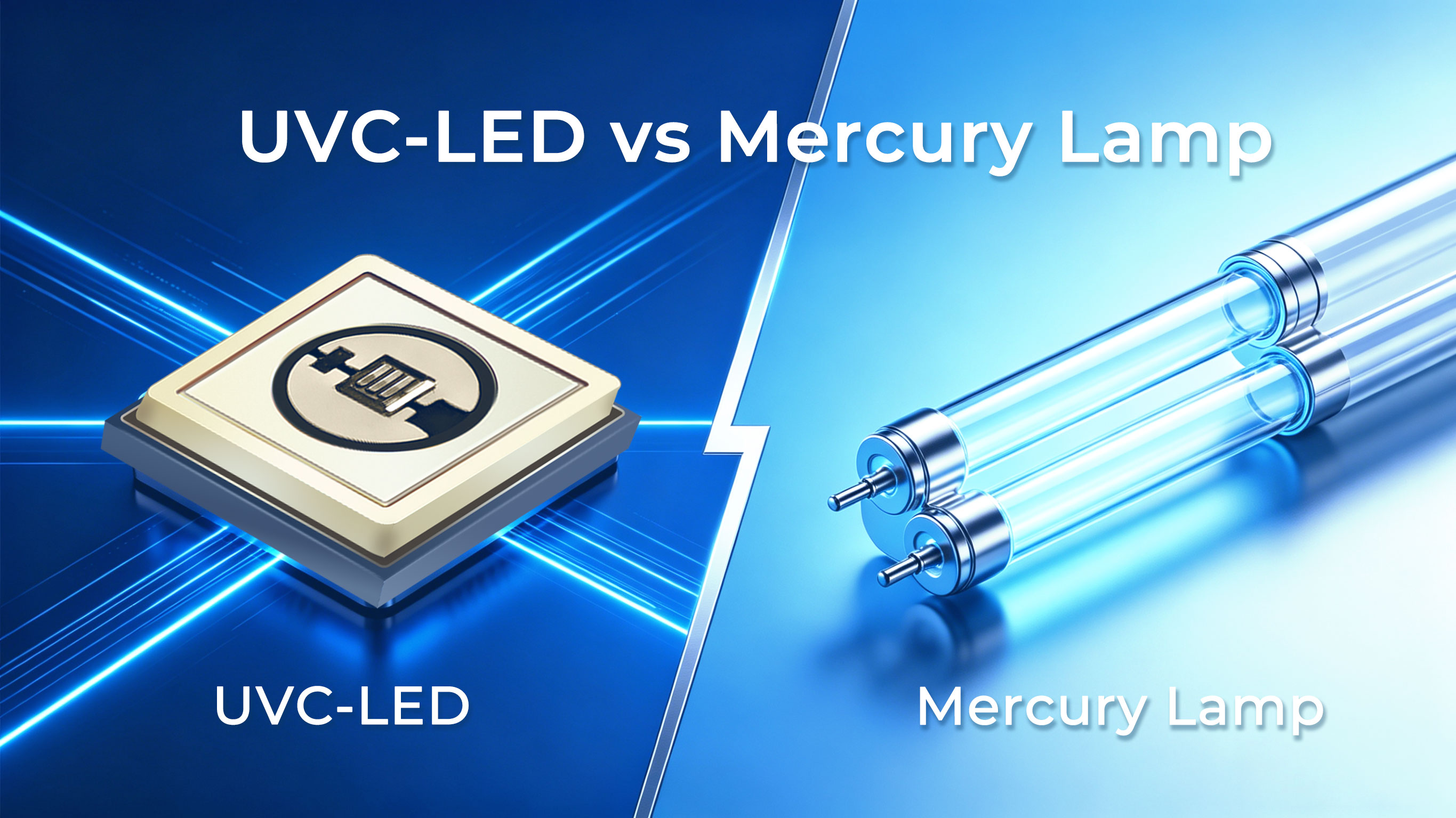 UVC-LED-vs-mercury-lamp UVC-LED-gegen-Quecksilberlampe