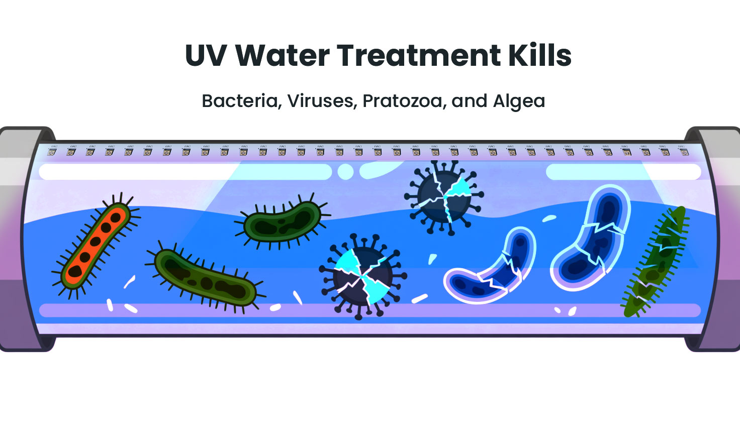 UVC -LED -Wasserdesinfektion
