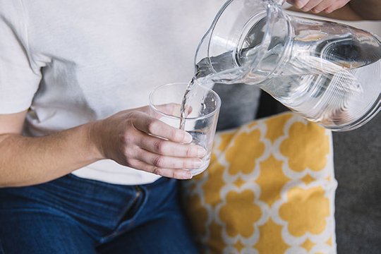 Tägliches Wasser