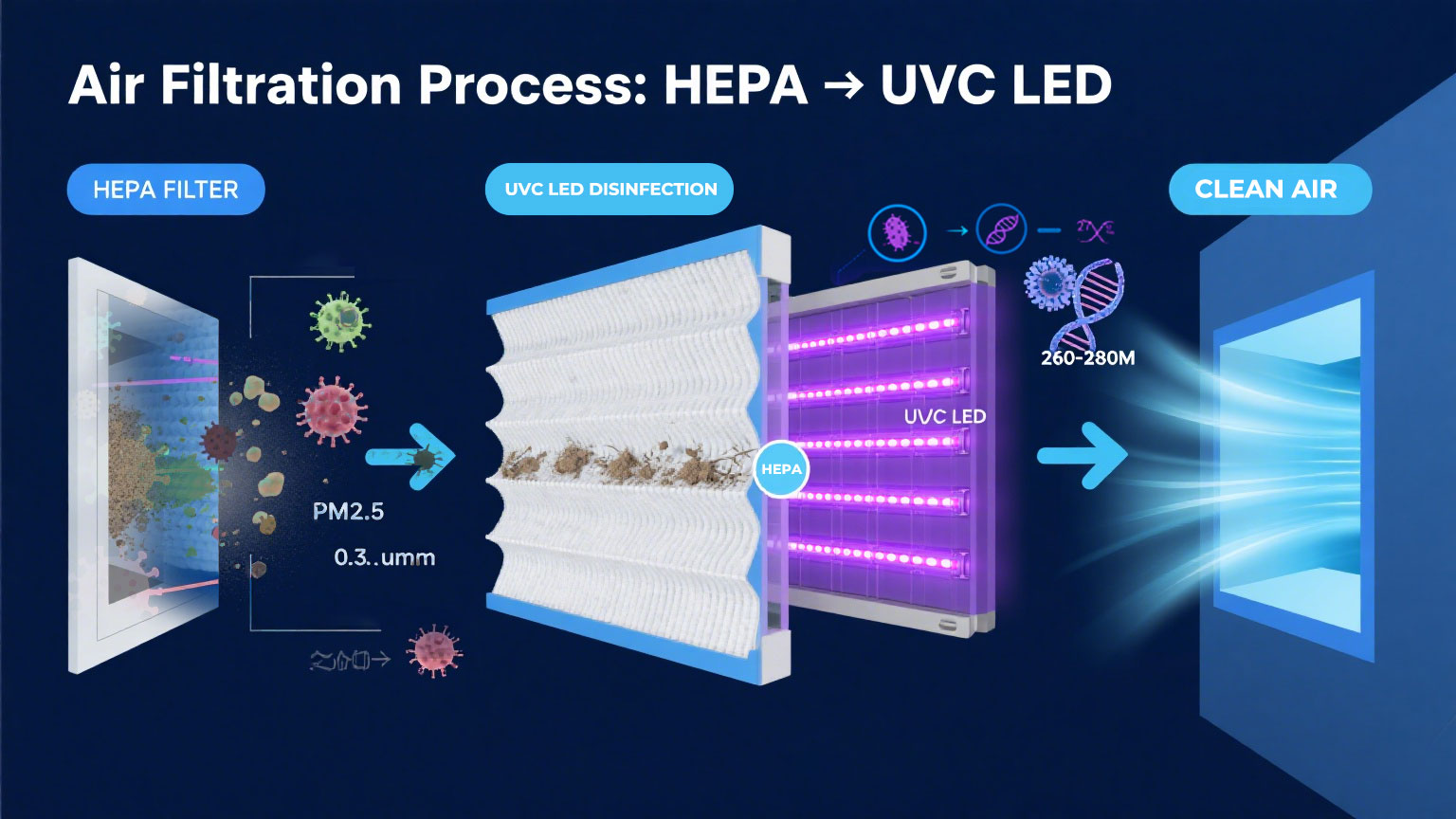 UV- vs. HEPA-Luftreiniger
