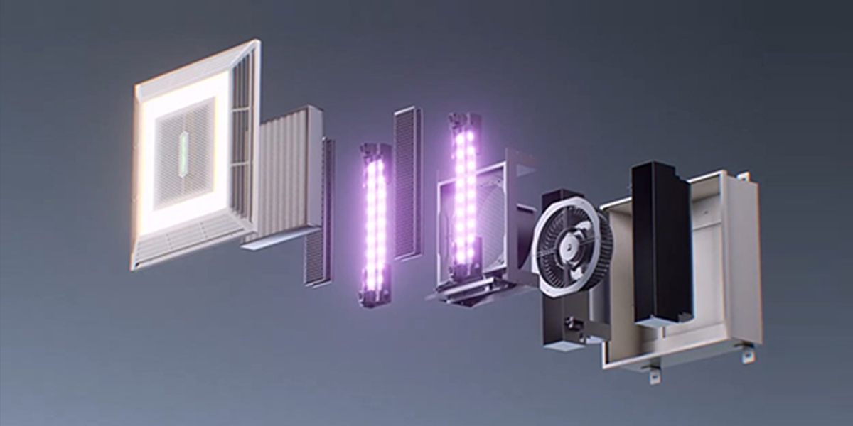 UVC -LED -Luftdesinfektion